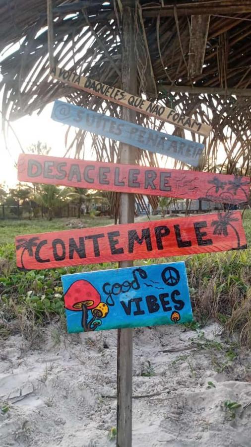 Chales Suites Pe Na Areia Guaibim Zewnętrze zdjęcie