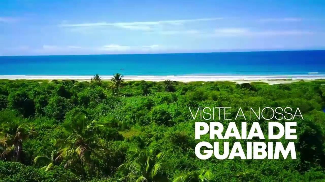 Chales Suites Pe Na Areia Guaibim Zewnętrze zdjęcie